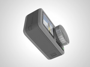 dji osmo action Modelo 3D