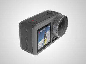 dji osmo action Modelo 3D