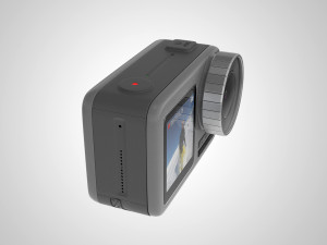 dji osmo action Modelo 3D