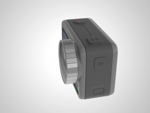 dji osmo action Modelo 3D