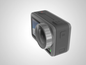 dji osmo action Modelo 3D