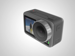dji osmo action Modelo 3D