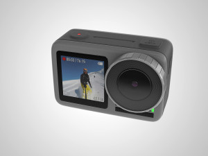 dji osmo action Modelo 3D