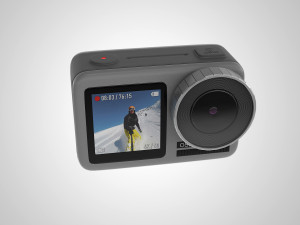 dji osmo action Modelo 3D