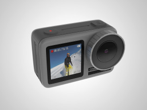 dji osmo action Modelo 3D
