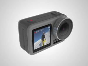 dji osmo action Modelo 3D