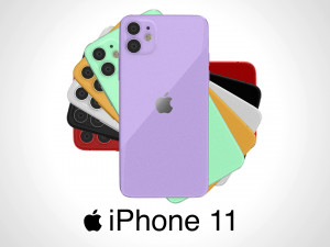 iphone 11 3D मॉडल