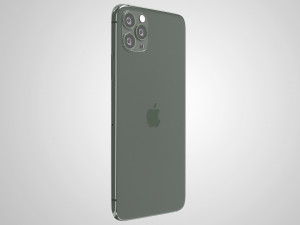 iphone 11 pro 3D 模型