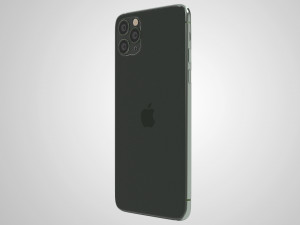 iphone 11 pro 3D 模型