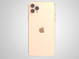 iphone 11 pro 3D 模型