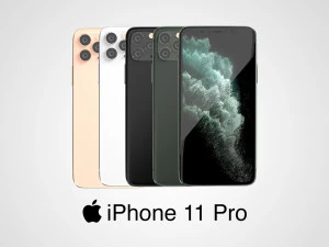 iPhone 11 Pro 3D Modell
