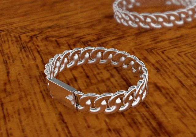 bracelet 3D Model .c4d .max .obj .3ds .fbx .stl .blend 