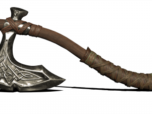 stylized axe 3D 模型