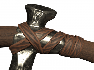 stylized axe 3D 模型