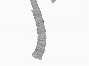 stylized axe 3D 模型