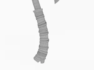 stylized axe 3D Model