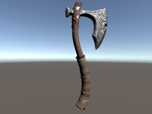 stylized axe 3D 模型