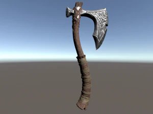 stylized axe 3D Model