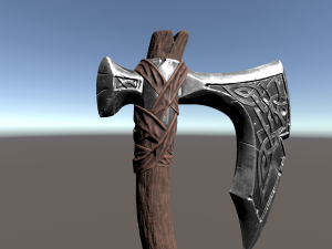 stylized axe 3D 模型