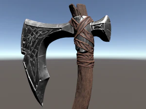 stylized axe 3D Model