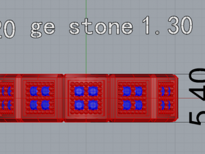 square micropave ring 3D Print Model