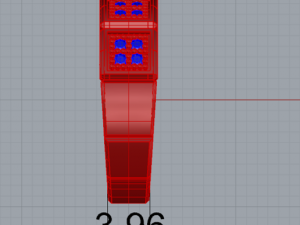 square micropave ring 3D Print Model