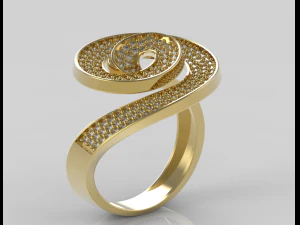 espiral ring 3D Print Model