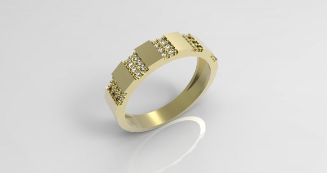 panel ring 3D printmodel .c4d .max .obj .3ds .fbx .stl .blend