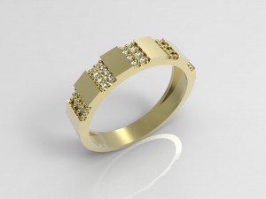 panel ring 3Dプリントモデル