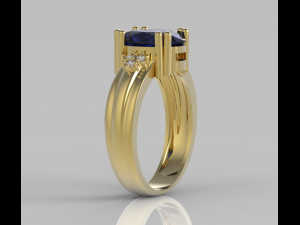 ring oval 10x8 3D प्रिंट मॉडल