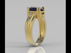 ring oval 10x8 3D Print Model