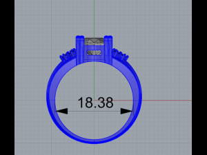 ring oval 10x8 3D प्रिंट मॉडल