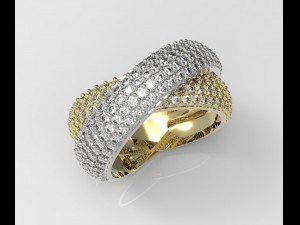cross ring 3D Print Model