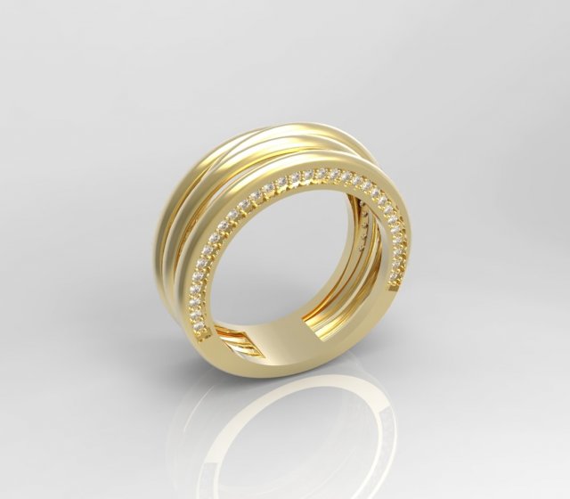 replica ring 3D Druckmodell .c4d .max .obj .3ds .fbx .stl .blend