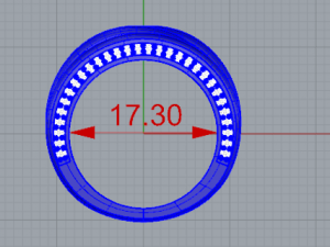 replica ring 3D Druckmodell