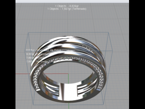 replica ring 3D Druckmodell
