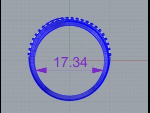 transverse ring 3D Принт Модель
