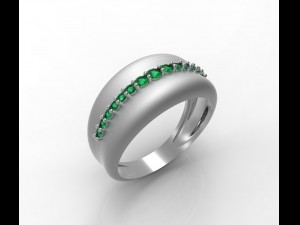 ring esmeralds 3D Print Model