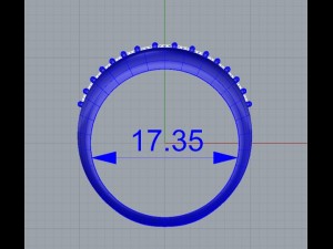 ring esmeralds 3D printmodel