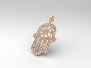 hand 18k Modelo de Impressão 3D