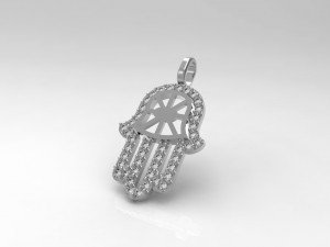 hand 18k Modelo de Impressão 3D