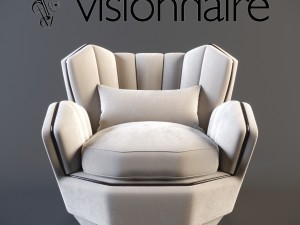 visionnaire hemingway sofa visionnaire hemingway armchair 3D मॉडल
