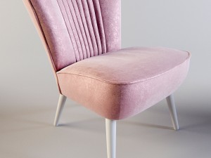 french cocktail chair from osi modern 3D Model