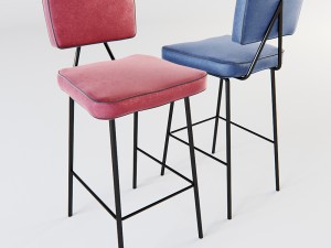 mambo unlimited ideas - state bar chair 3D Model