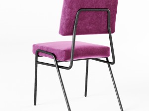 west elm - wire frame dining chair 3D Модель