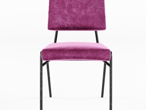 west elm - wire frame dining chair 3D Модель