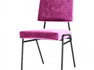 west elm - wire frame dining chair 3D Модель