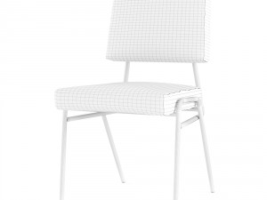 west elm - wire frame dining chair 3D Модель