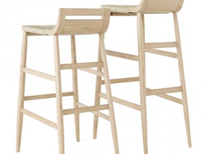 alki - kimua stool 3D Model