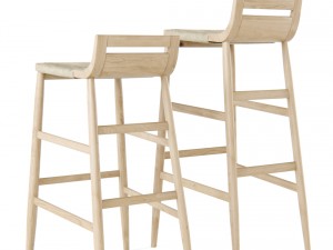 alki - kimua stool 3D Model